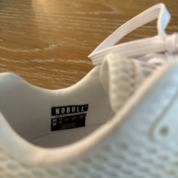 NOBULL White Mesh Trainers - Picture 7 of 7
